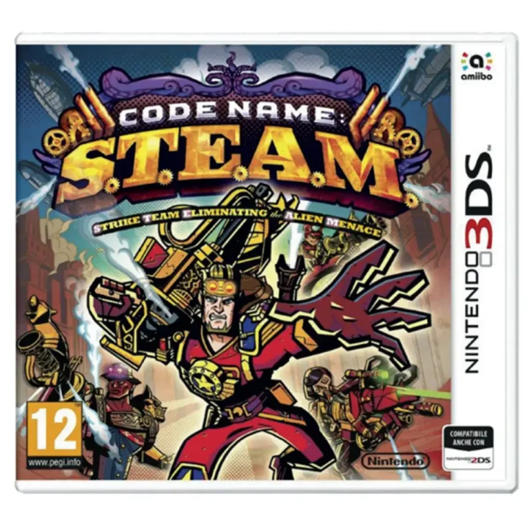 Code Name S.T.E.A.M. Nintendo 3DS — confezione del gioco