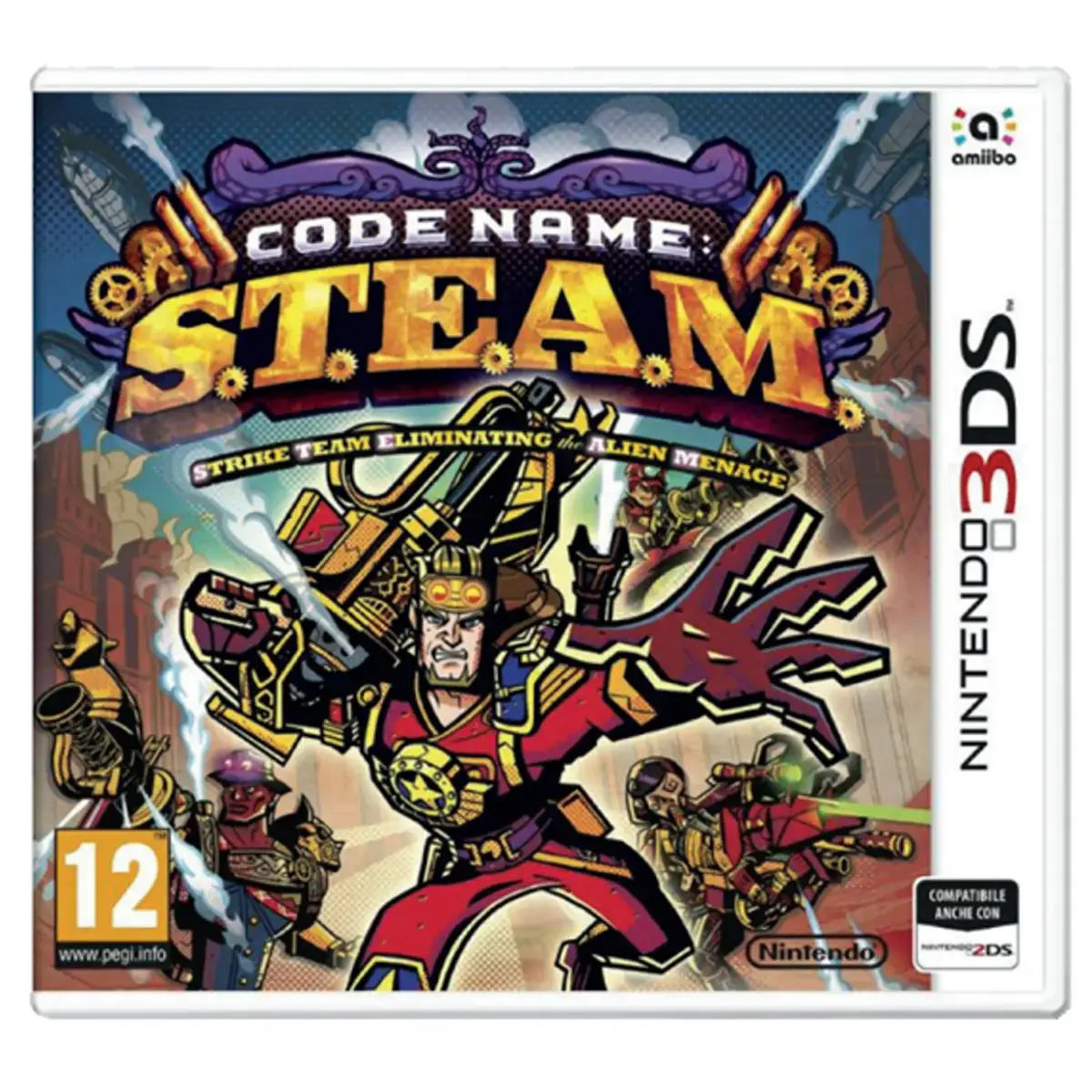 Code Name S.T.E.A.M. Nintendo 3DS — confezione del gioco