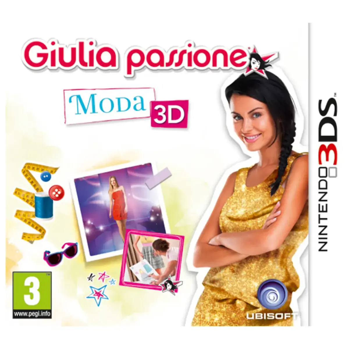 Giulia Passione Moda 3D Nintendo 3DS — confezione del gioco