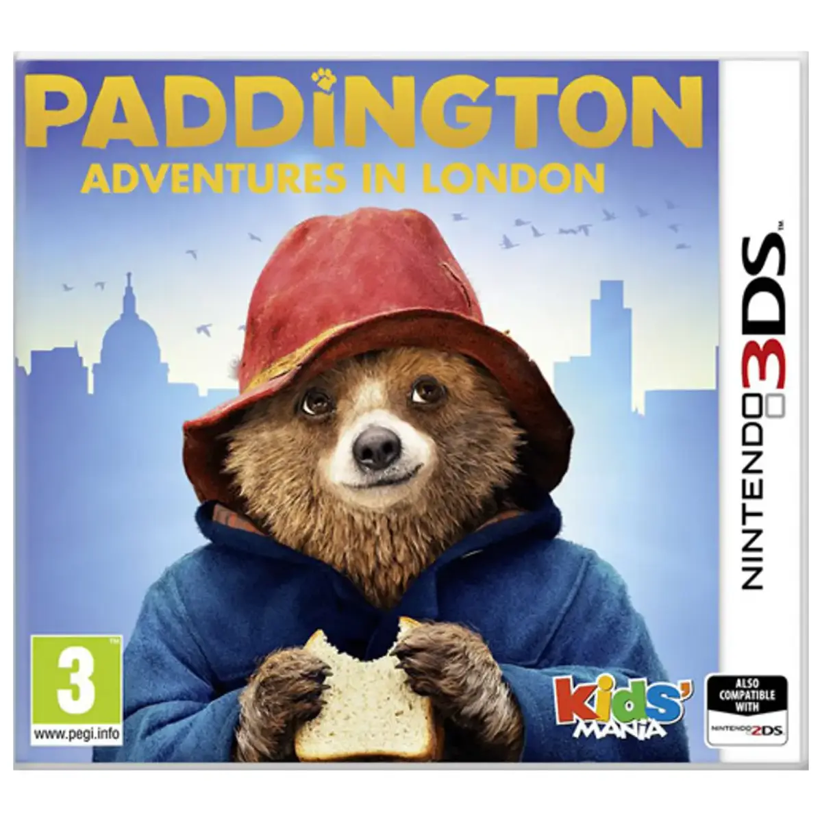 Paddington Adventures in London Nintendo 3DS — confezione del gioco