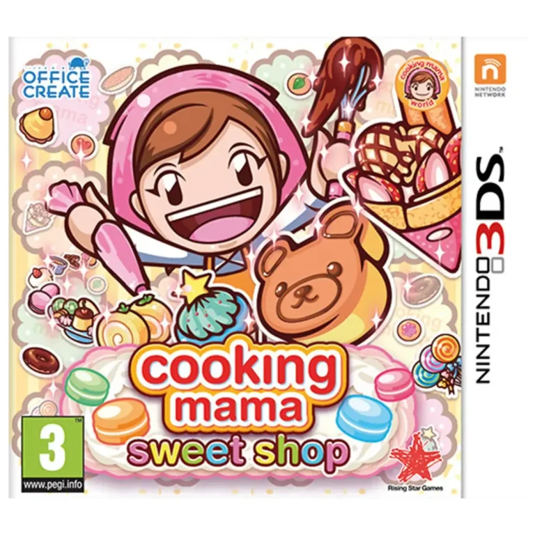 Cooking Mama Sweet Shop Nintendo 3DS — confezione del gioco