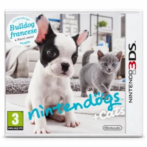 Nintendogs + Cats Bulldog Francese e Nuovi Amici Nintendo 3DS — confezione del gioco