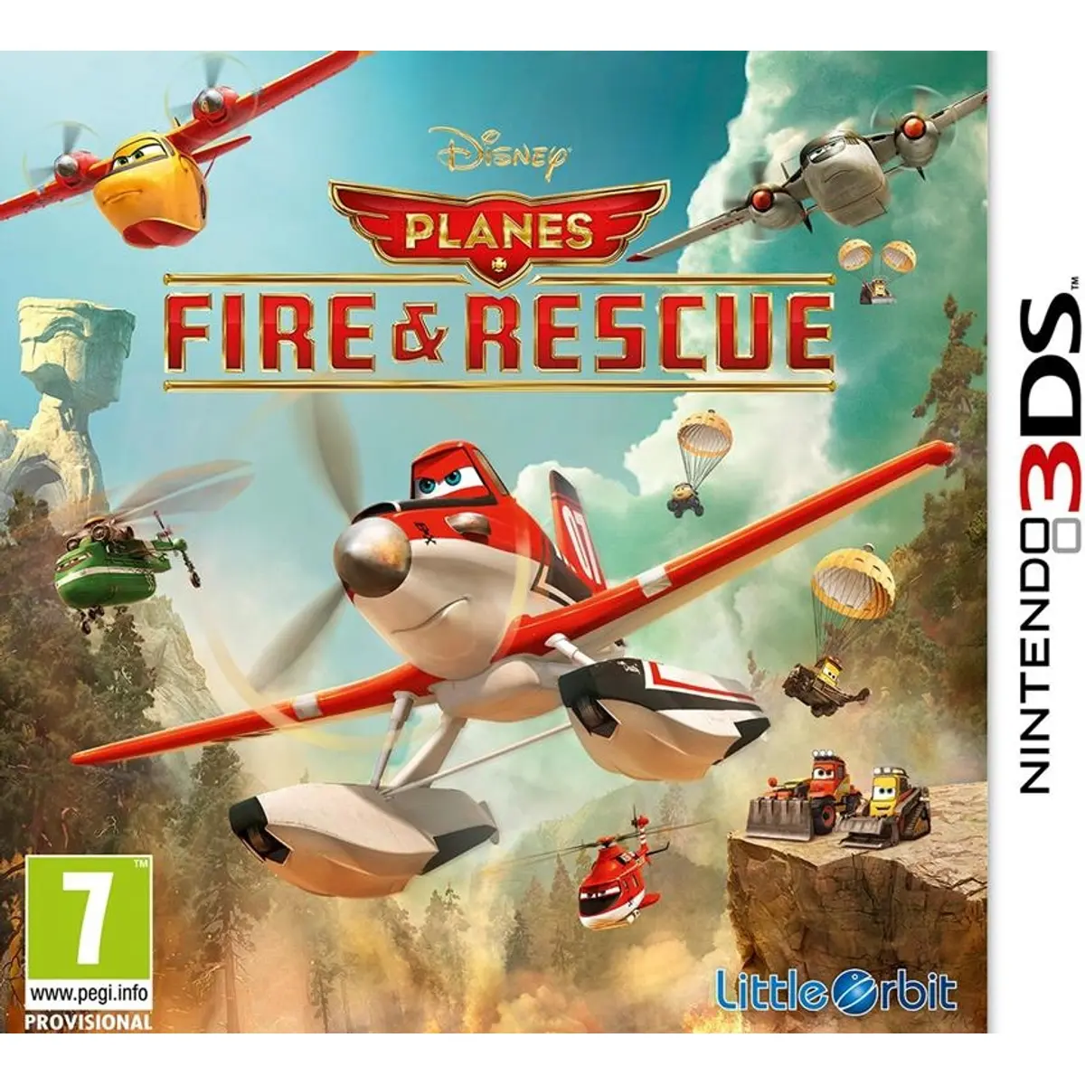 Planes 2 Missione Antincendio Nintendo 3DS — confezione del gioco