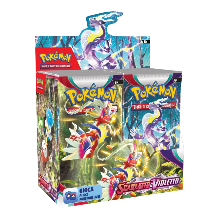 Scarlatto e Violetto Display 36 Buste Pokémon GCC italiano